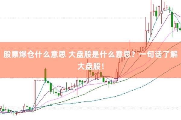 股票爆仓什么意思 大盘股是什么意思？一句话了解大盘股！