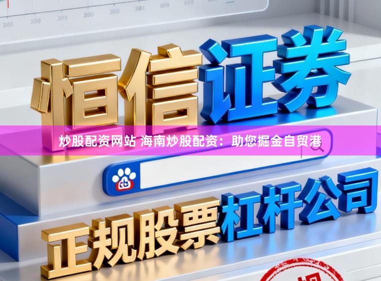 炒股配资网站 海南炒股配资:助您掘金自贸港
