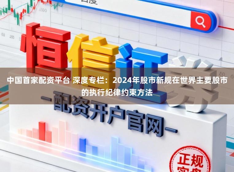 中国首家配资平台 深度专栏：2024年股市新规在世界主要股市的执行纪律约束方法